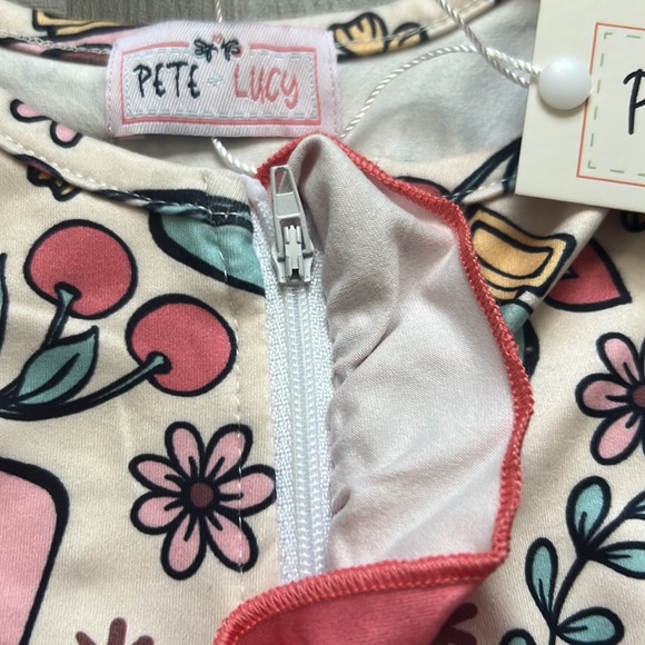 Everbloom Zip-Up Infant Romper by Pete + Lucy - Picture 5 of 7